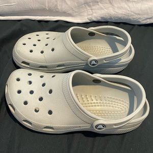 Light Grey CROCS